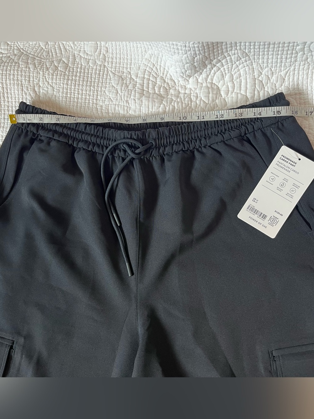 NWT Athleta Promenade Wide Leg Cargo Pant - Picture 12 of 14